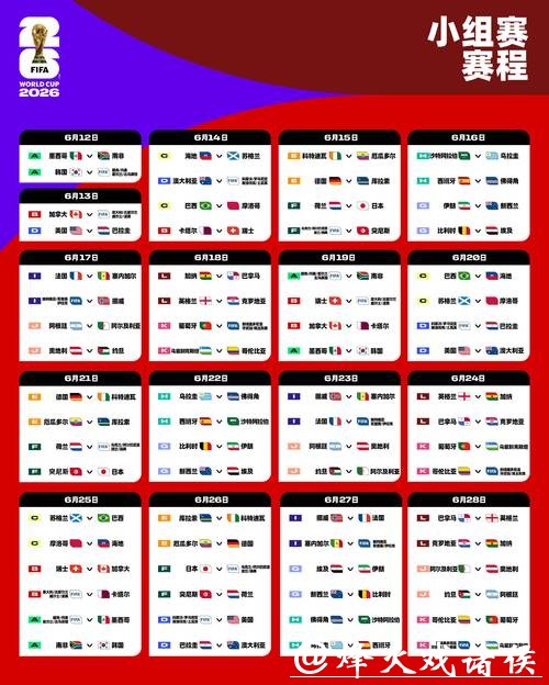 2026世界杯外围赛关键比赛时间盘点